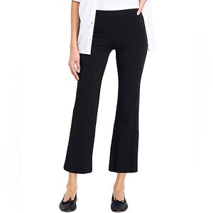 Old Navy High-Rise Fleece Lined Flare Leggings In Black